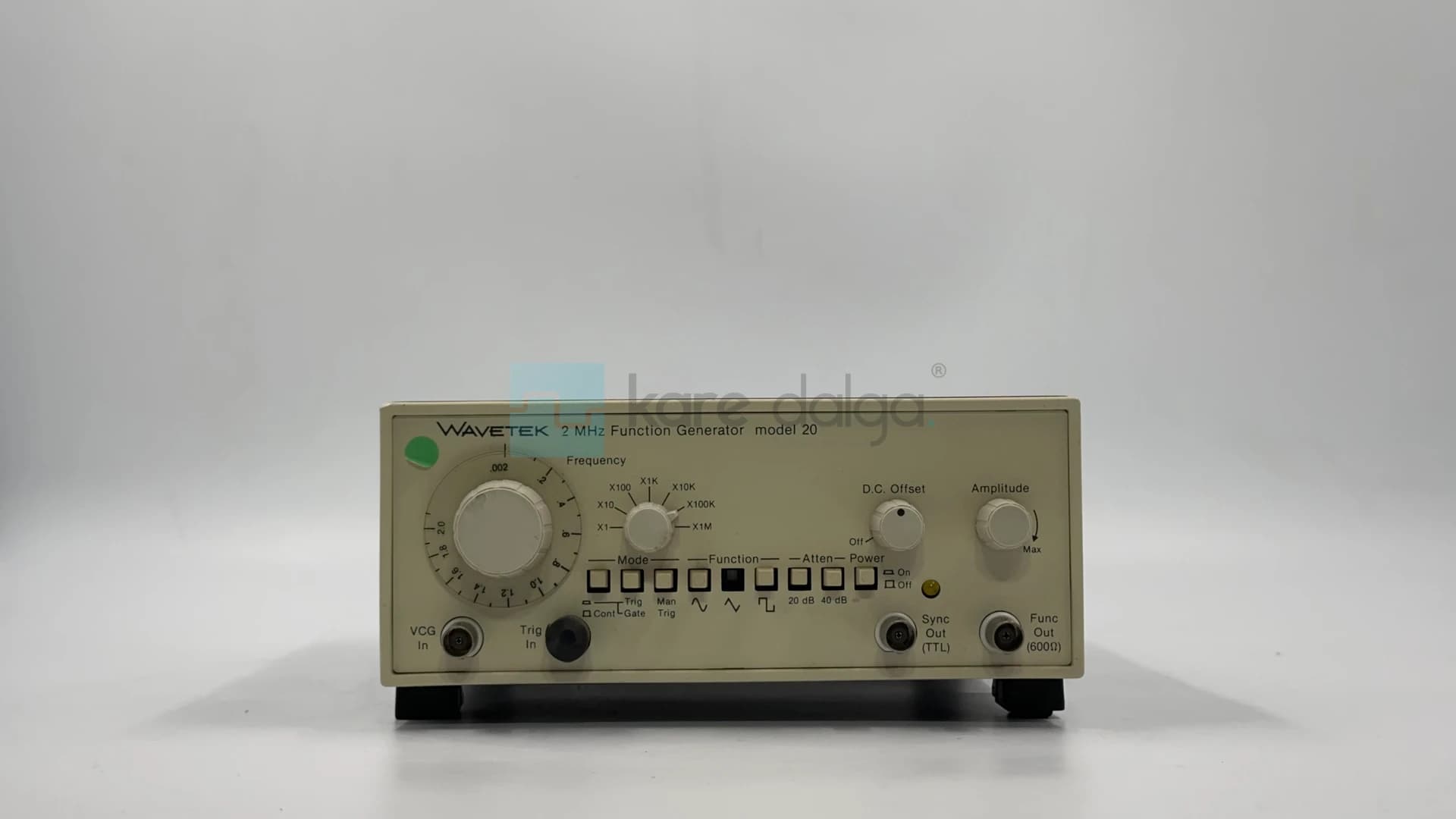 Wavetek Model 20 0.002 Hz - 2 Mhz Fonksiyon Jeneratörü - Görsel 1