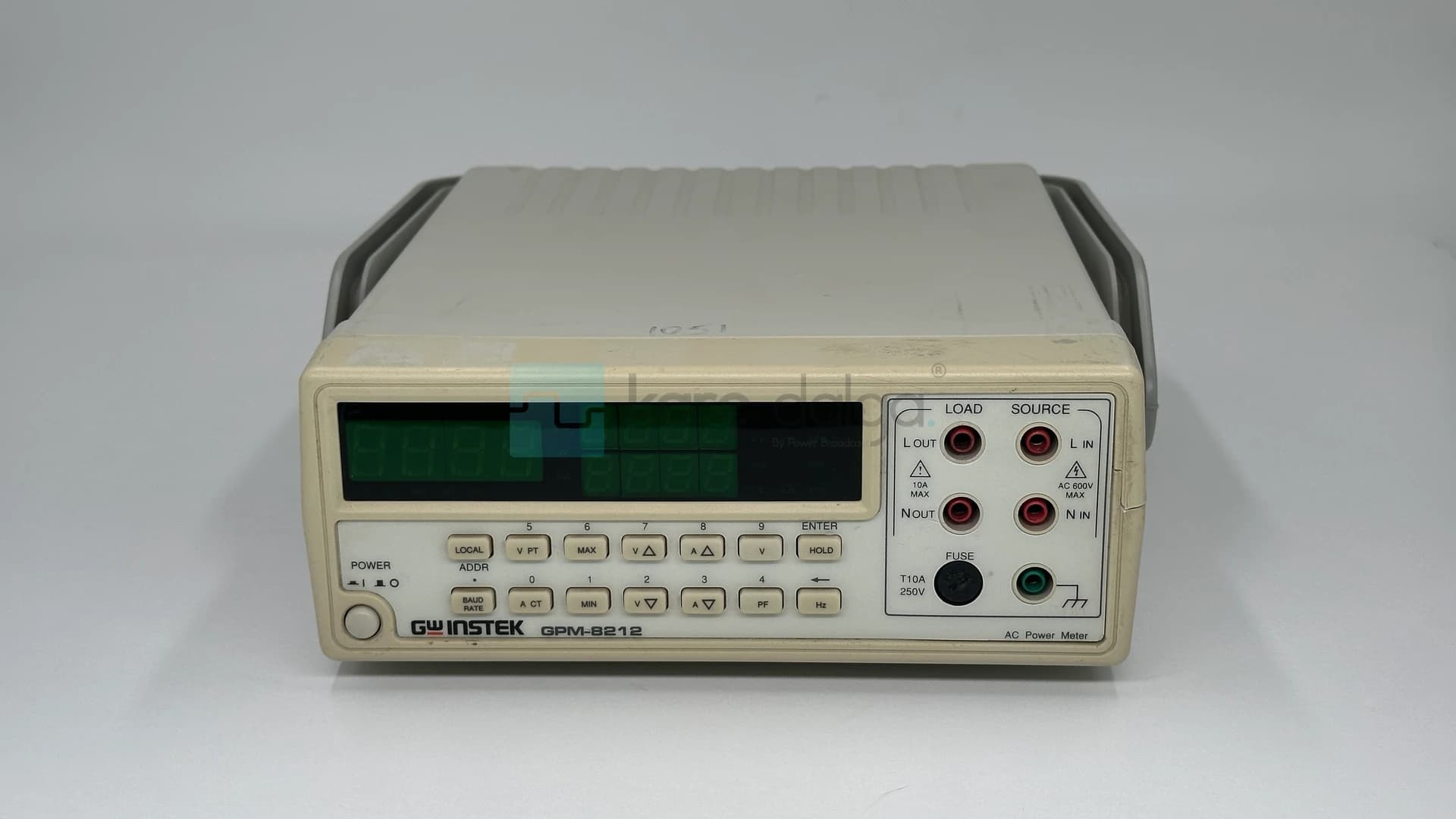 Gw Instek Gpm-8212 1 Faz Ac Wattmetre - Görsel 1