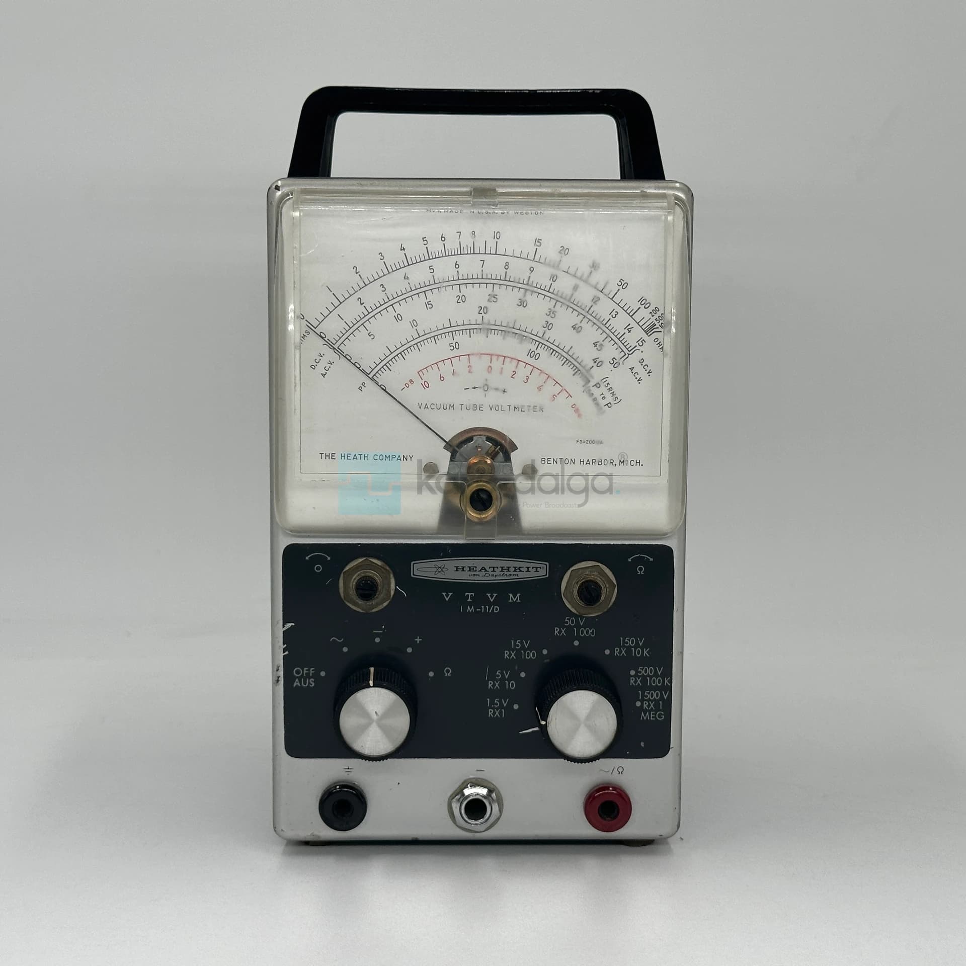 Heathkit Im-11/d Vakum Tüplü Voltmetre - Görsel 1