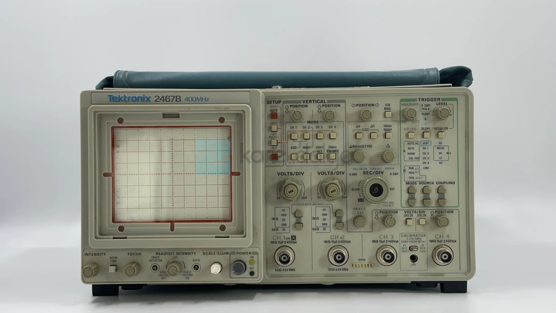 Tektronix 2467b 4 Kanal 400 Mhz Analog Osiloskop - Görsel 1