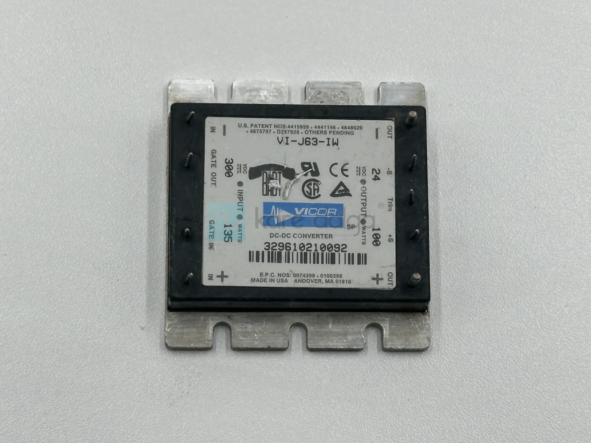 Vicor Vı-J63-Iw Dc-Dc Convertor - Görsel 1