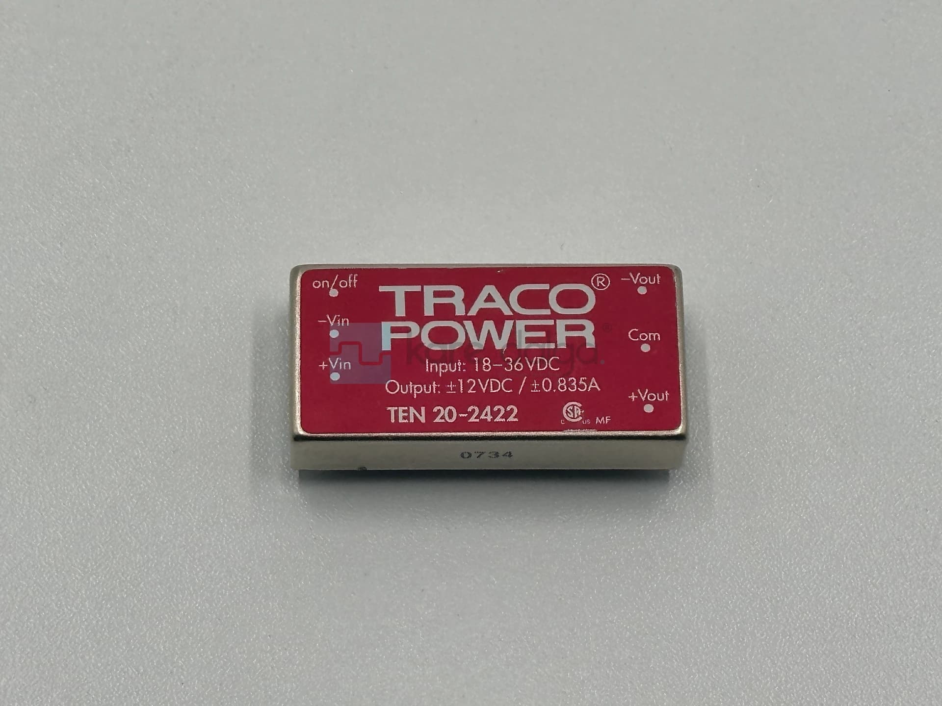 Traco Power Ten20-2422 Dc-Dc Converter - Görsel 1