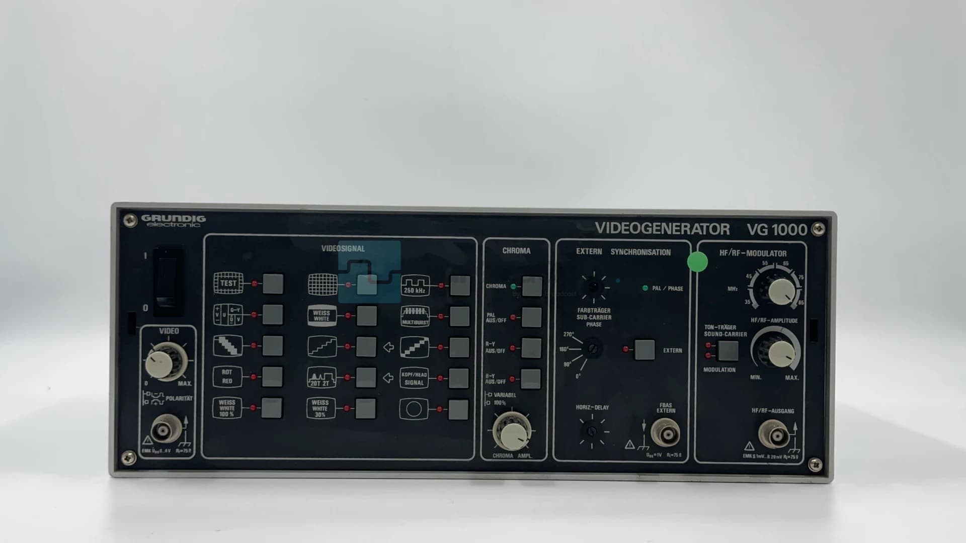 Grundig Vg 1000 – 0.86 Ghz Video Sinyal Jeneratörü - Görsel 1