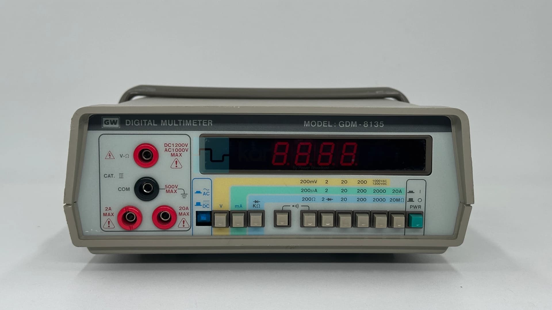 Gw Instek Gdm-8135 4½ Dijit Masaüstü Multimetre - Görsel 1
