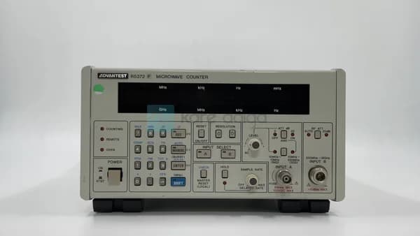 Advantest R5372 9 Dijit 2 Kanal 10 Mhz – 18 Ghz Rf Mikrodalga Frekans Sayacı