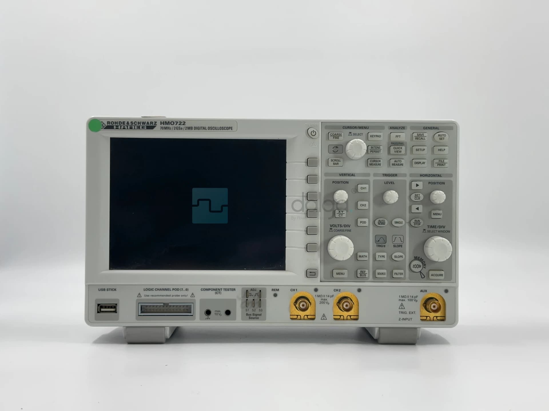 Rohde & Schwarz Hmo722 2 Kanal 70 Mhz 2 Gs/s Osiloskop - Görsel 1