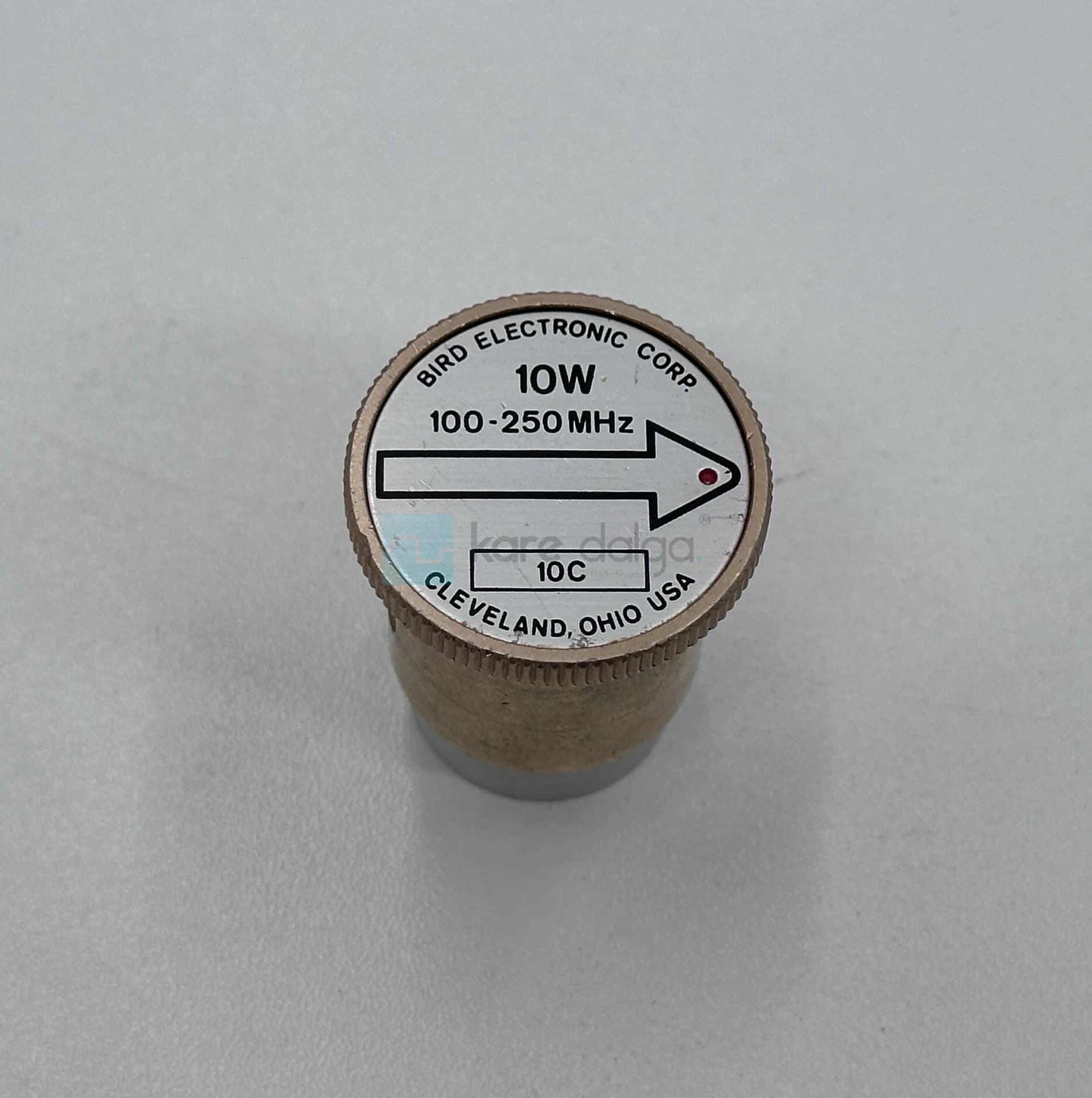 Bird 10c 100–250 Mhz 10 Watt Wattmetre Elementi - Görsel 1