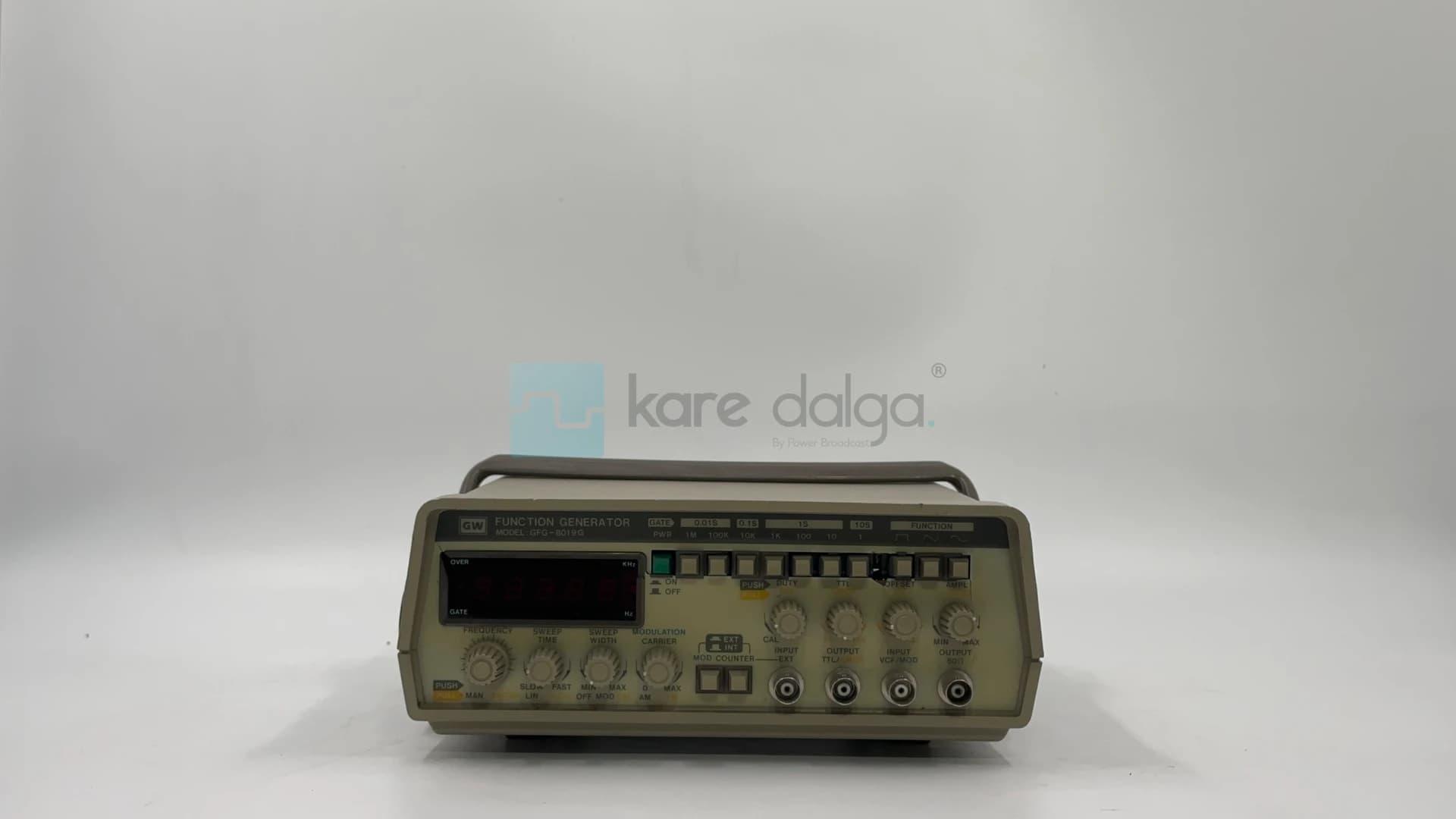 Gw Instek Gfg-8019g – 2 Mhz Fonksiyon Jeneratörü - Görsel 1