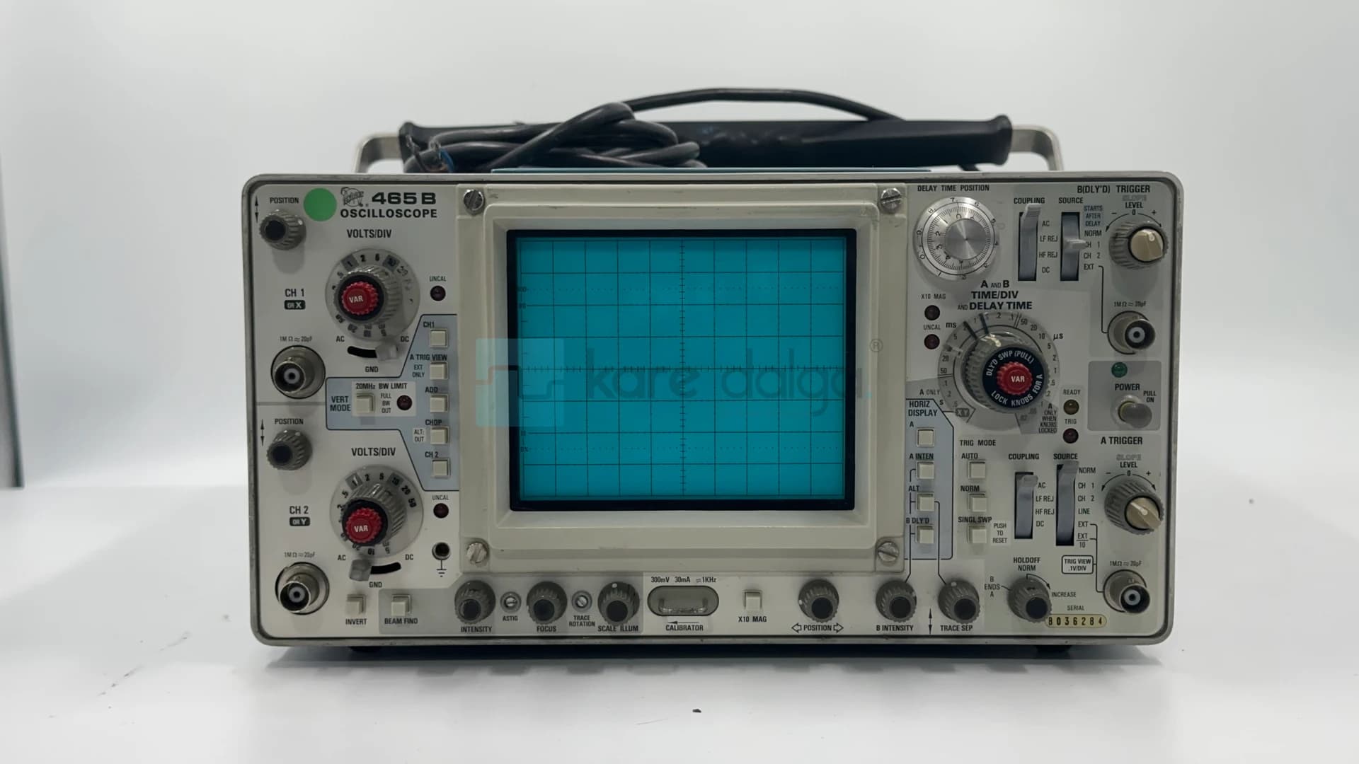 Tektronix 465b 2 Kanal 100 Mhz Analog Osiloskop - Görsel 1