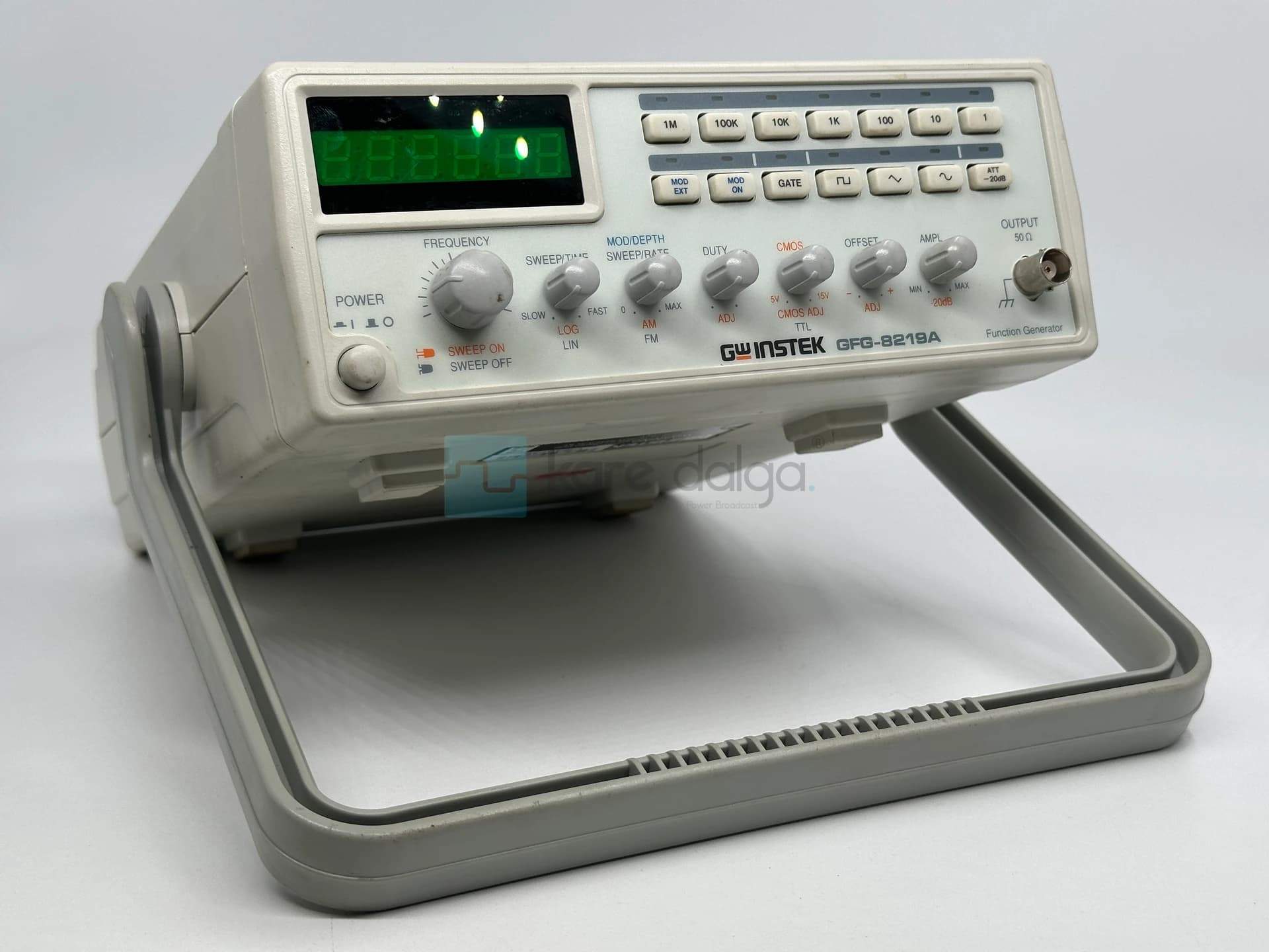 Gw Instek Gfg-8219a 0.3 Hz – 3 Mhz Fonksiyon Jeneratörü - Görsel 1