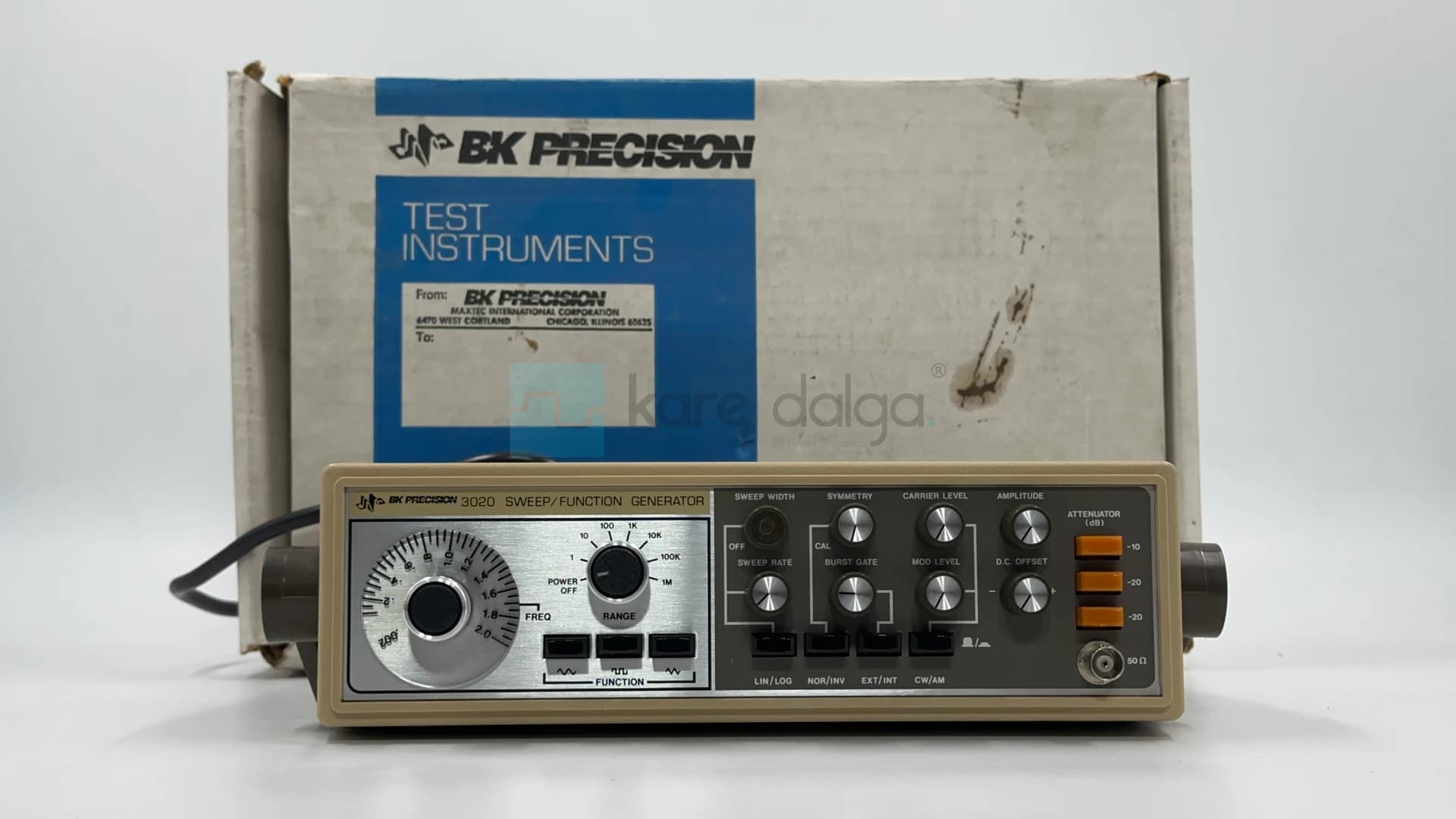 Bk Precision 3020 (0.02 Hz - 2 Mhz) Fonksiyon Jeneratörü - Görsel 1