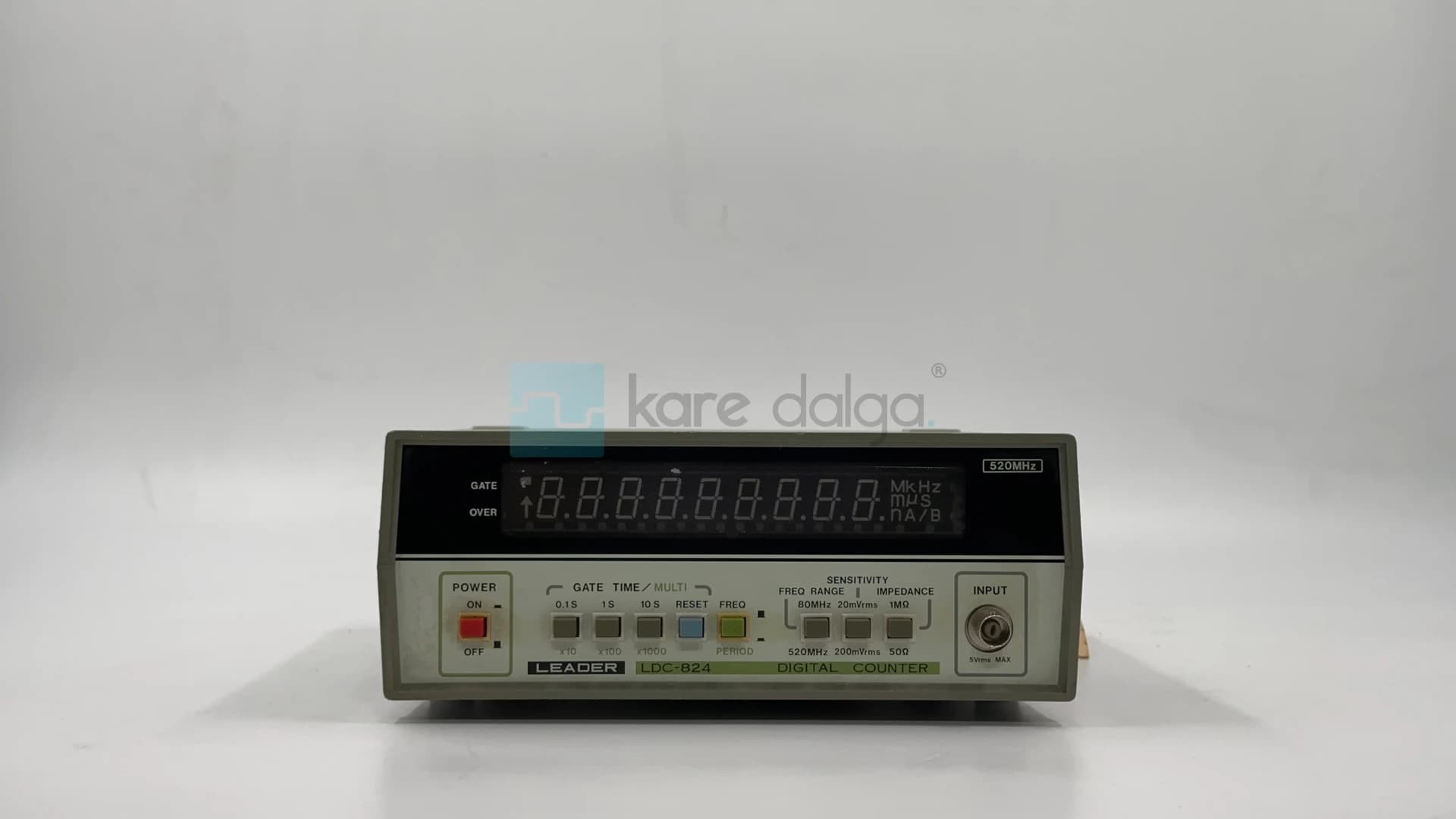 Leader Ldc-824 10 Mhz - 520 Mhz Frekans Sayacı - Görsel 1