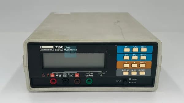 Schlumberger 7150 Plus 6½ Dijit Dijital Multimetre