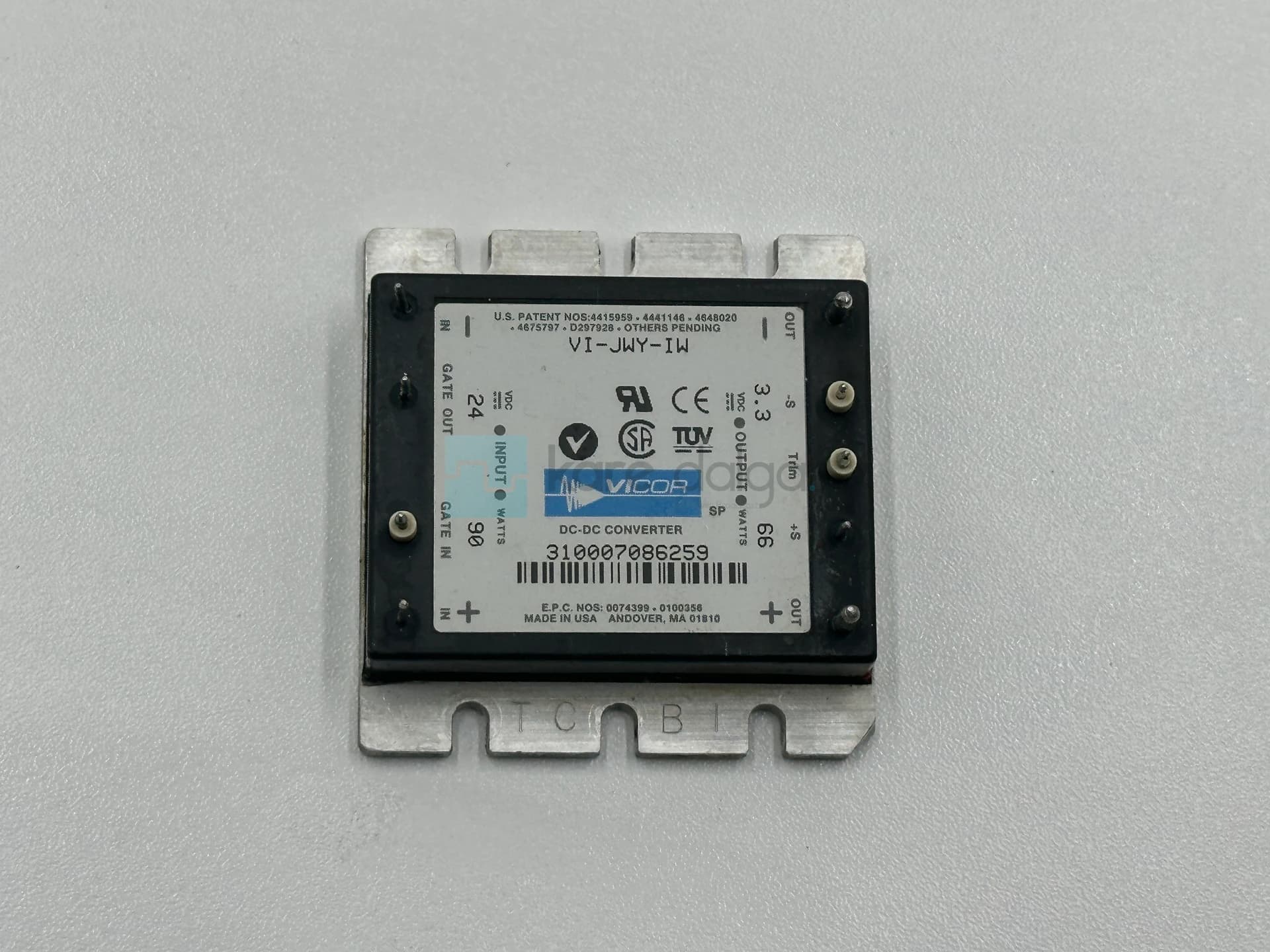 Vicor Vı-Jwy-Iw Dc-Dc Converter - Görsel 1