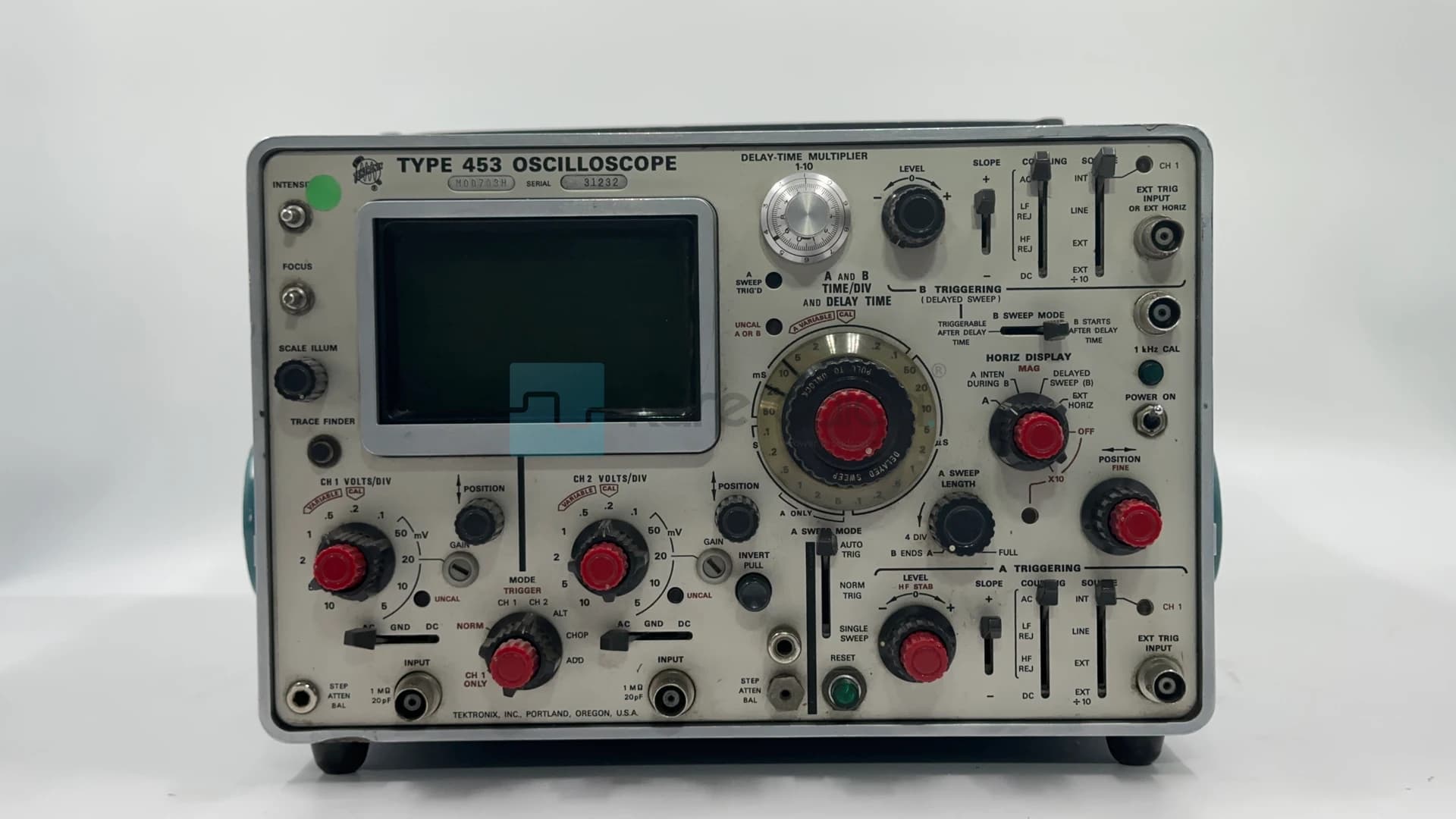 Tektronix 453 2 Kanal 50 Mhz Analog Osiloskop - Görsel 1