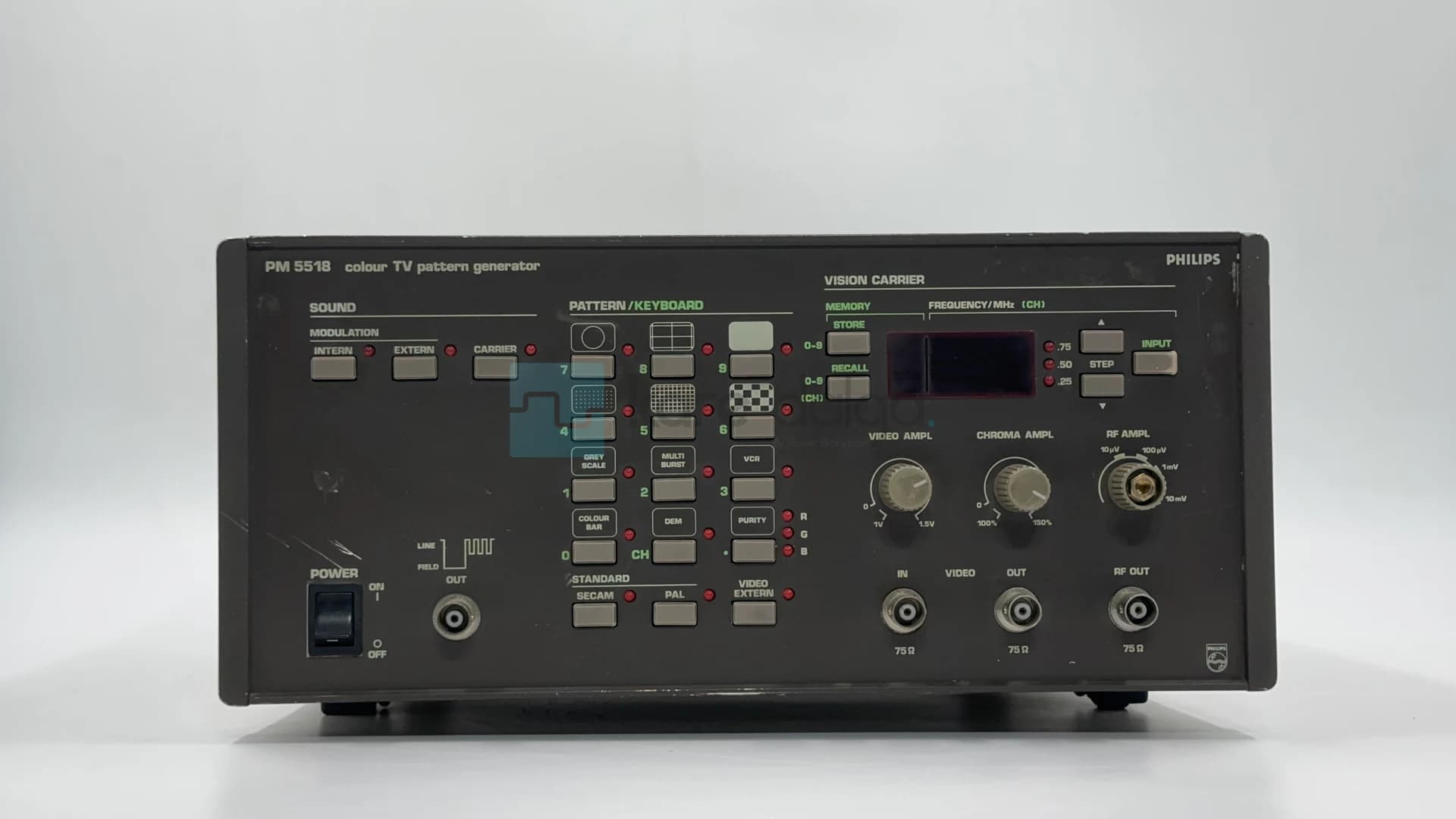 Philips Pm5518 32 Mhz - 900 Mhz Colour Tv Pattern Jeneratörü - Görsel 1