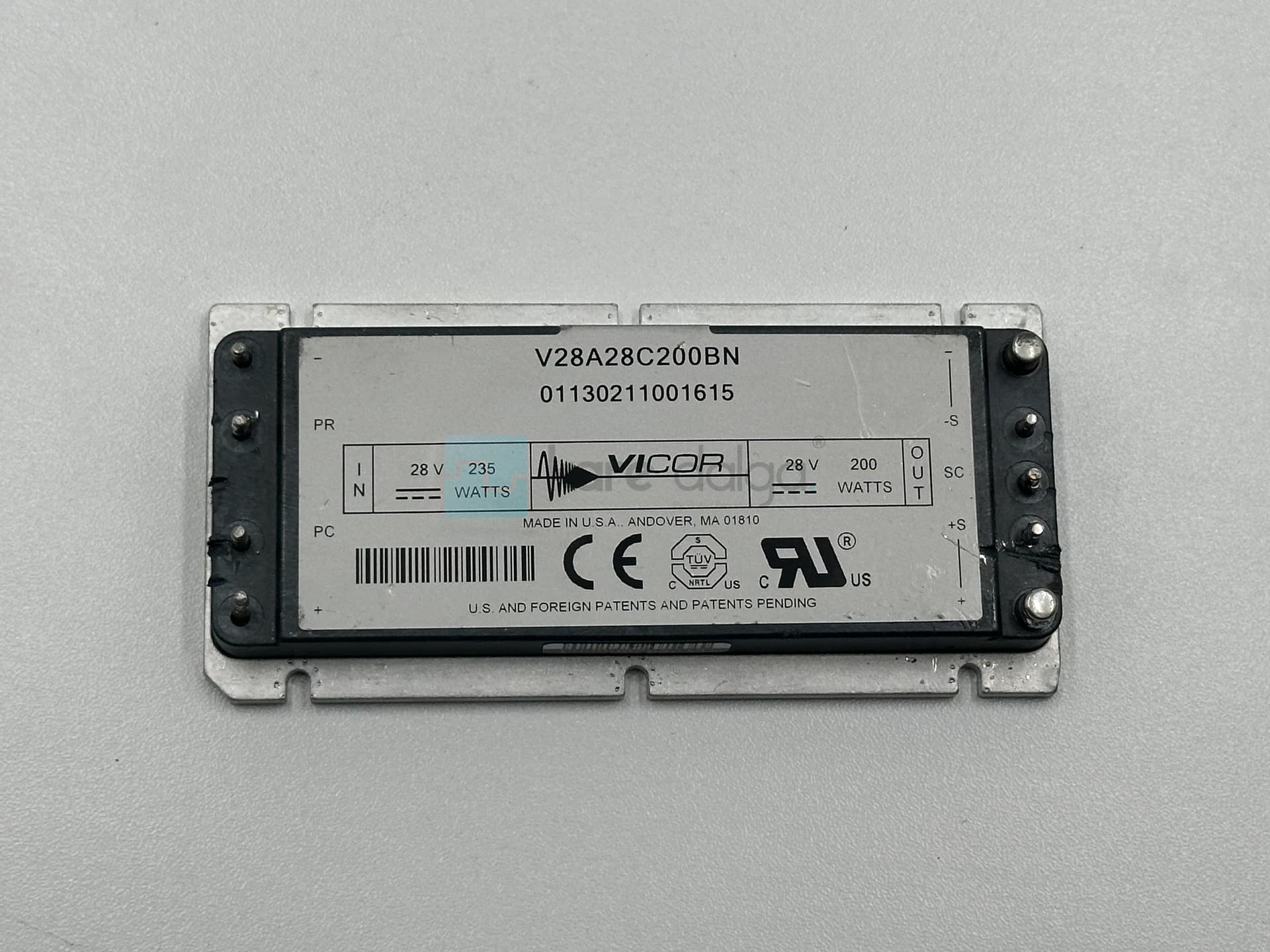 Vicor V28a28c200bn Dc-Dc Converter - Görsel 1