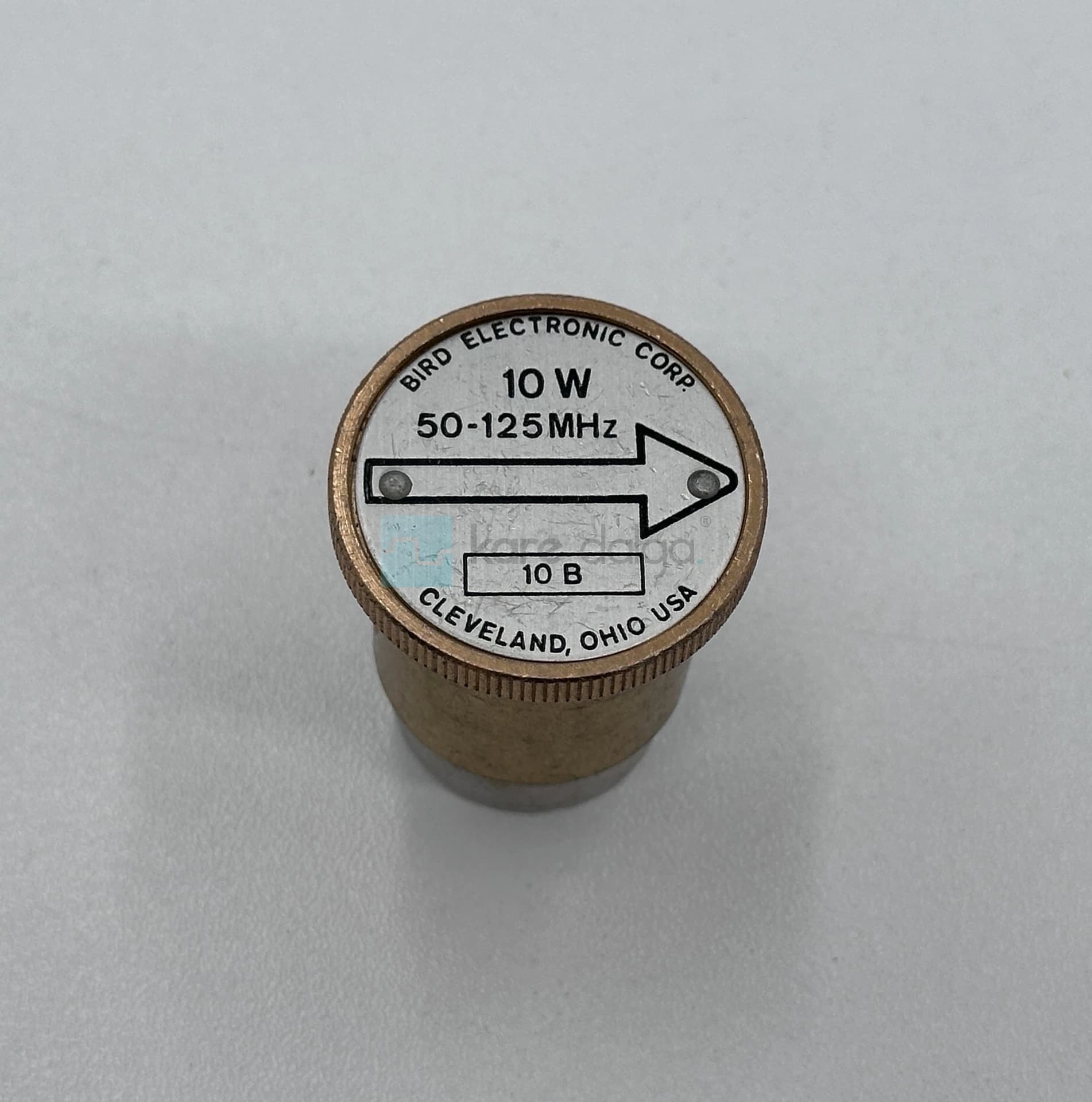 Bird 10b 50–125 Mhz 10 Watt Wattmetre Elementi - Görsel 1