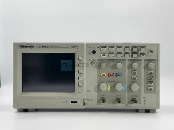 Tektronix Tds2012b 2 Kanal 100 Mhz 1 Gs/s Osiloskop