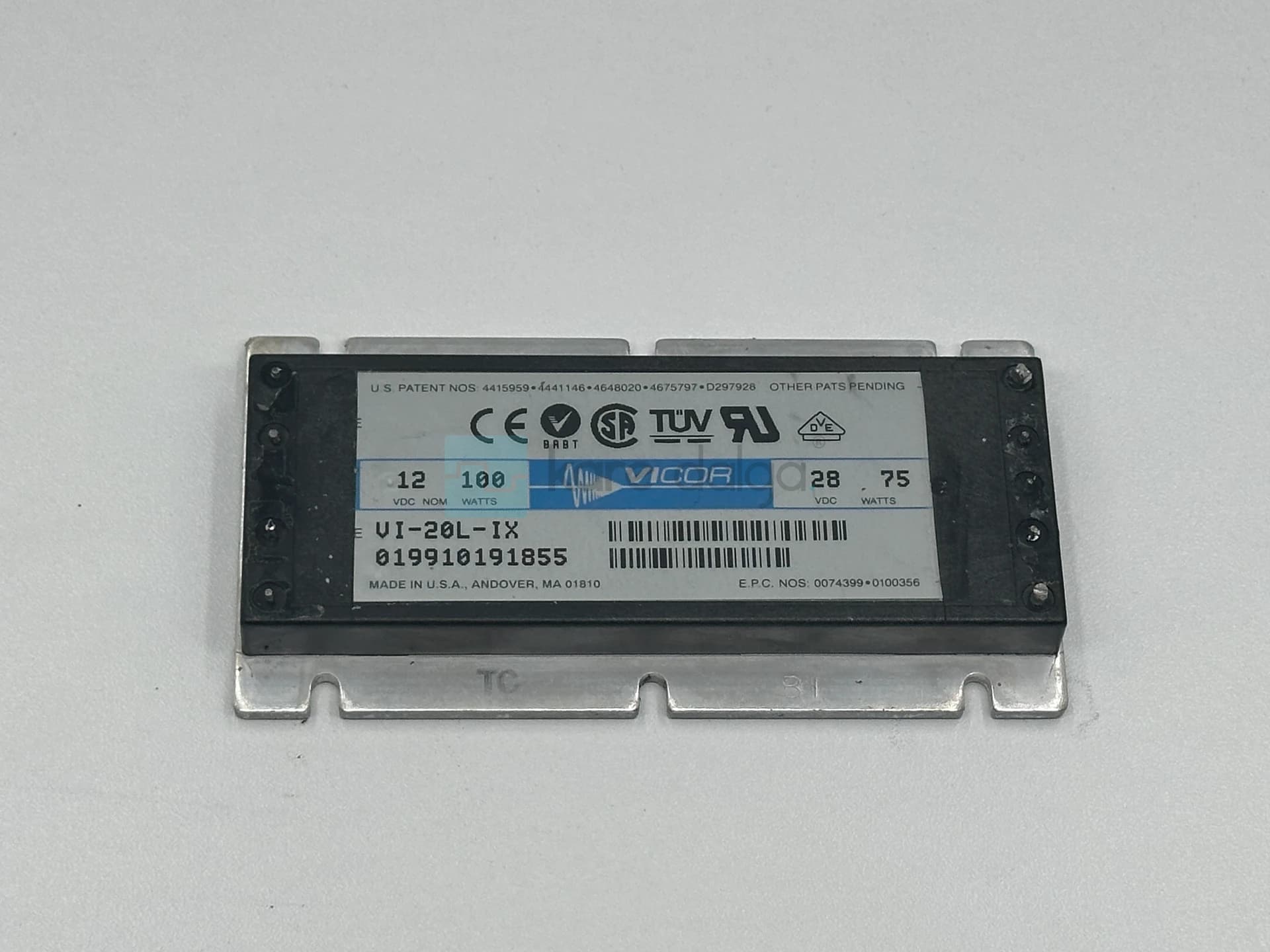 Vicor Vı-20l-Ix Dc-Dc Converter - Görsel 1