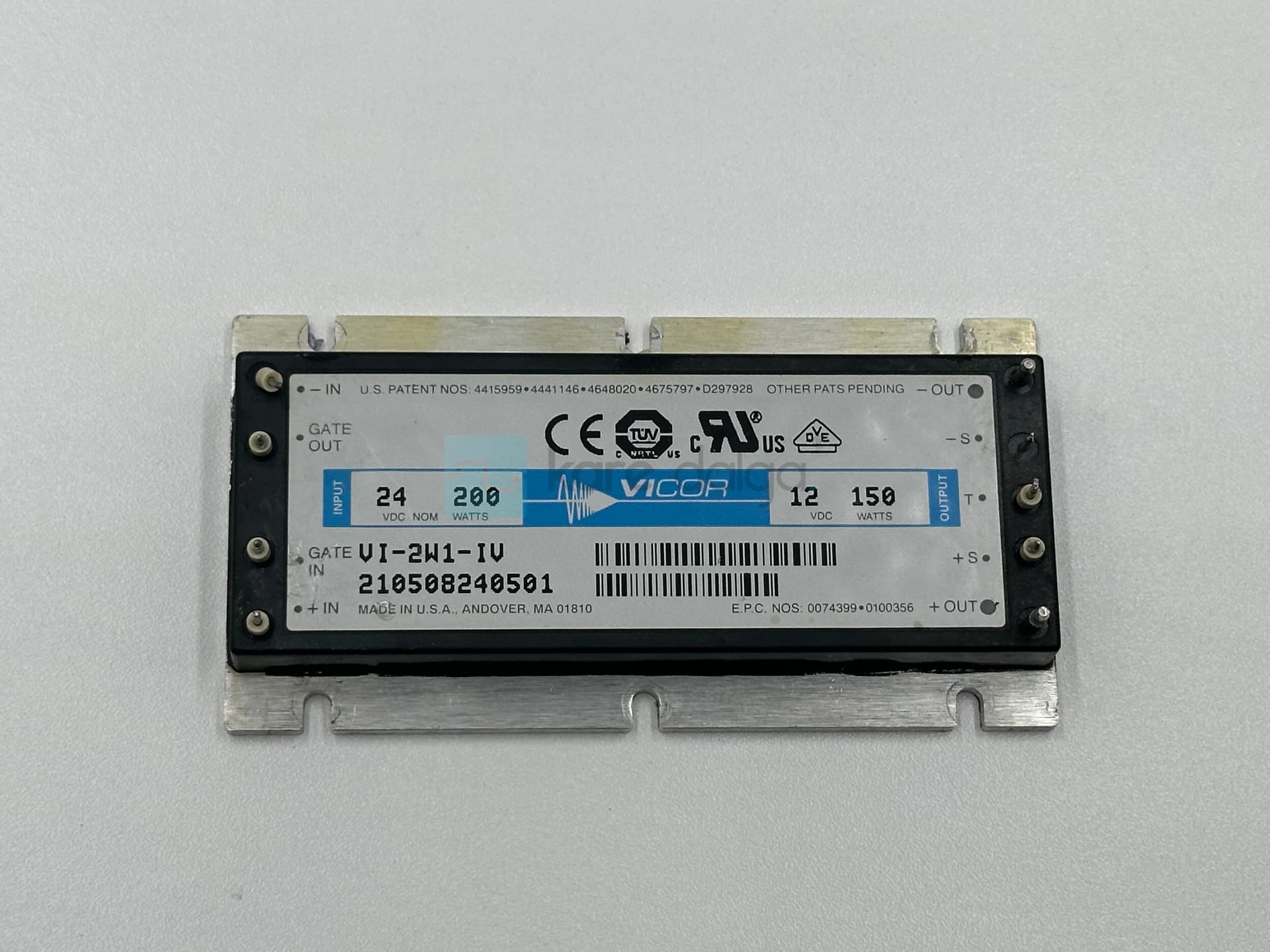Vicor Vı-2w1-Iv Dc-Dc Converter - Görsel 1