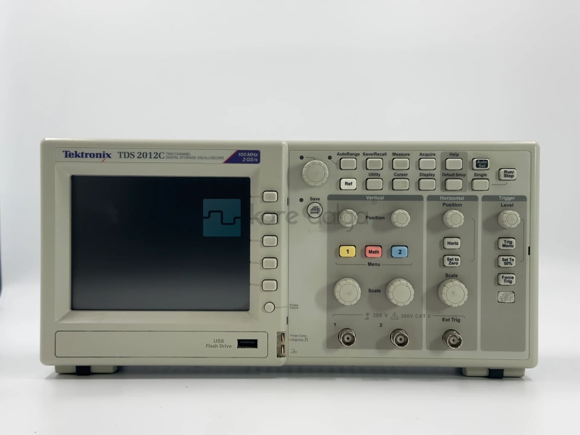Tektronix Tds2012c 2 Kanal 100 Mhz 2 Gs/s Osiloskop - Görsel 1