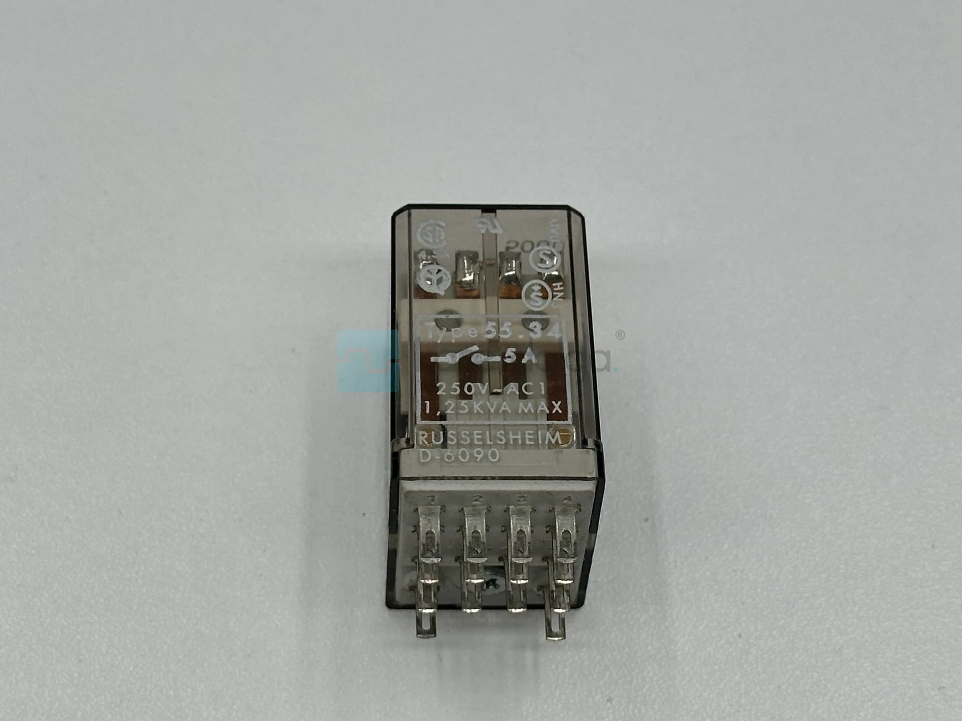 Finder Type 55.34 Elektromekanik Endüstriyel Röle - Görsel 1