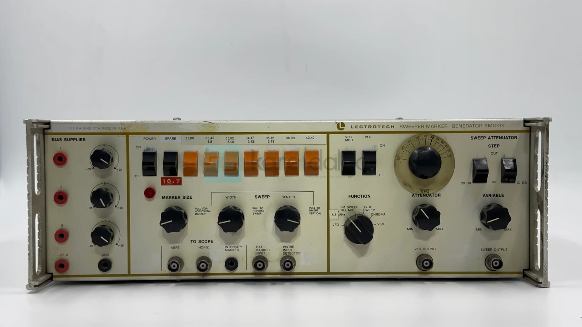 Lectrotech Smg-39 5.5 Mhz - 40.40 Mhz Sinyal Jeneratörü - Görsel 1