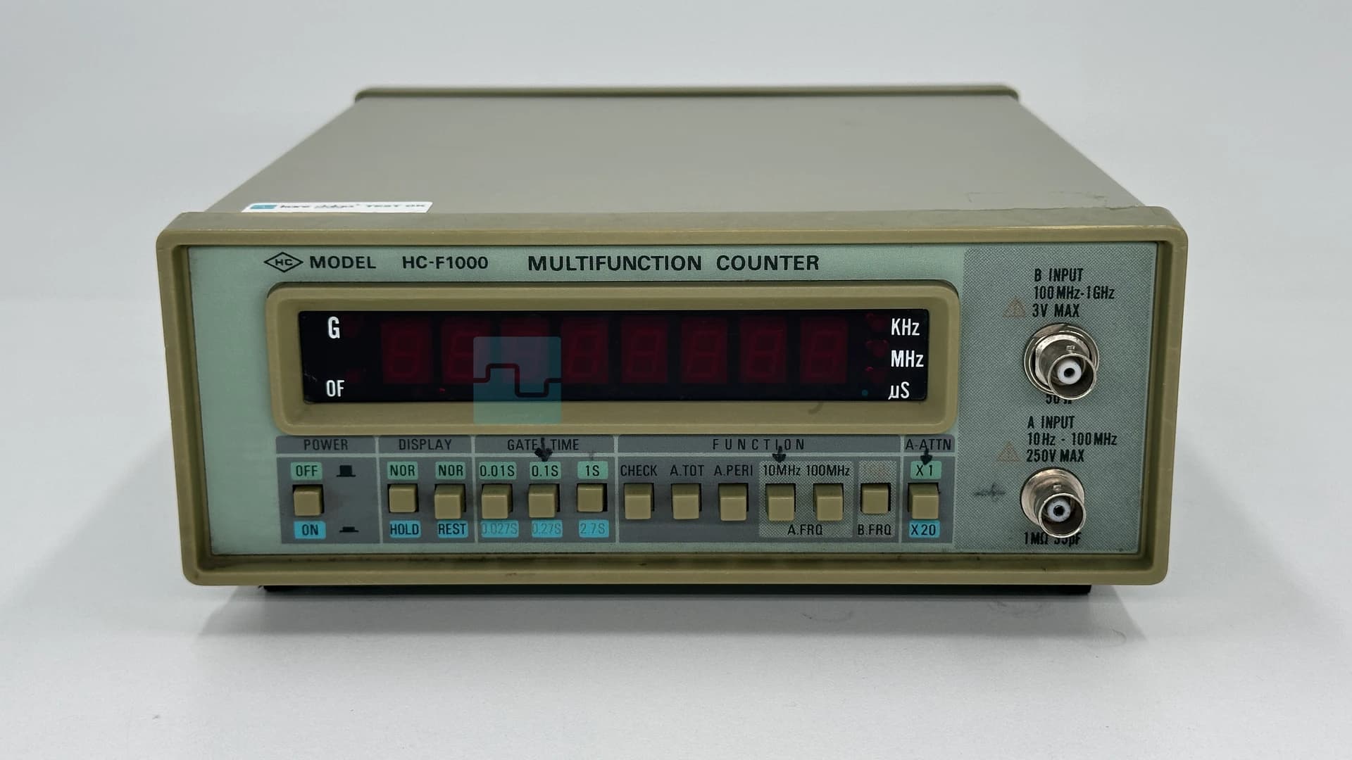 Hc Hc-F1000 8 Dijit 2 Kanal 10 Hz - 1 Ghz Frekans Sayacı - Görsel 1