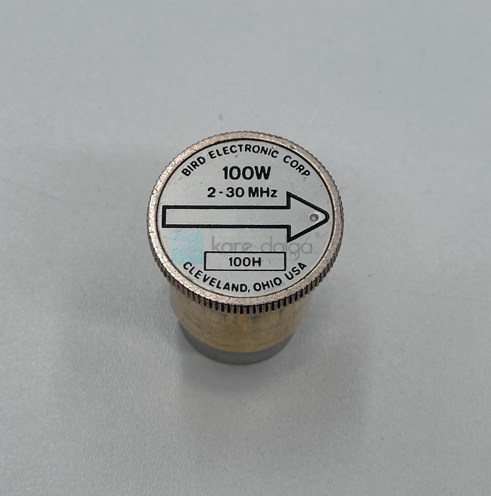 Bird 100h 2–30 Mhz 100 Watt Wattmetre Elementi - Görsel 1