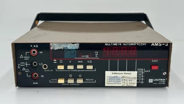 Unitra Ams-3 4½ Dijit Masaüstü Multimetre