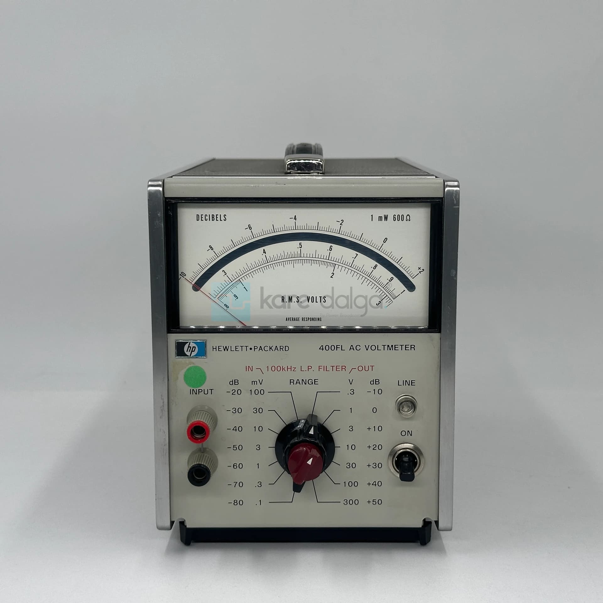 Hp 400fl Ac Voltmetre - Görsel 1