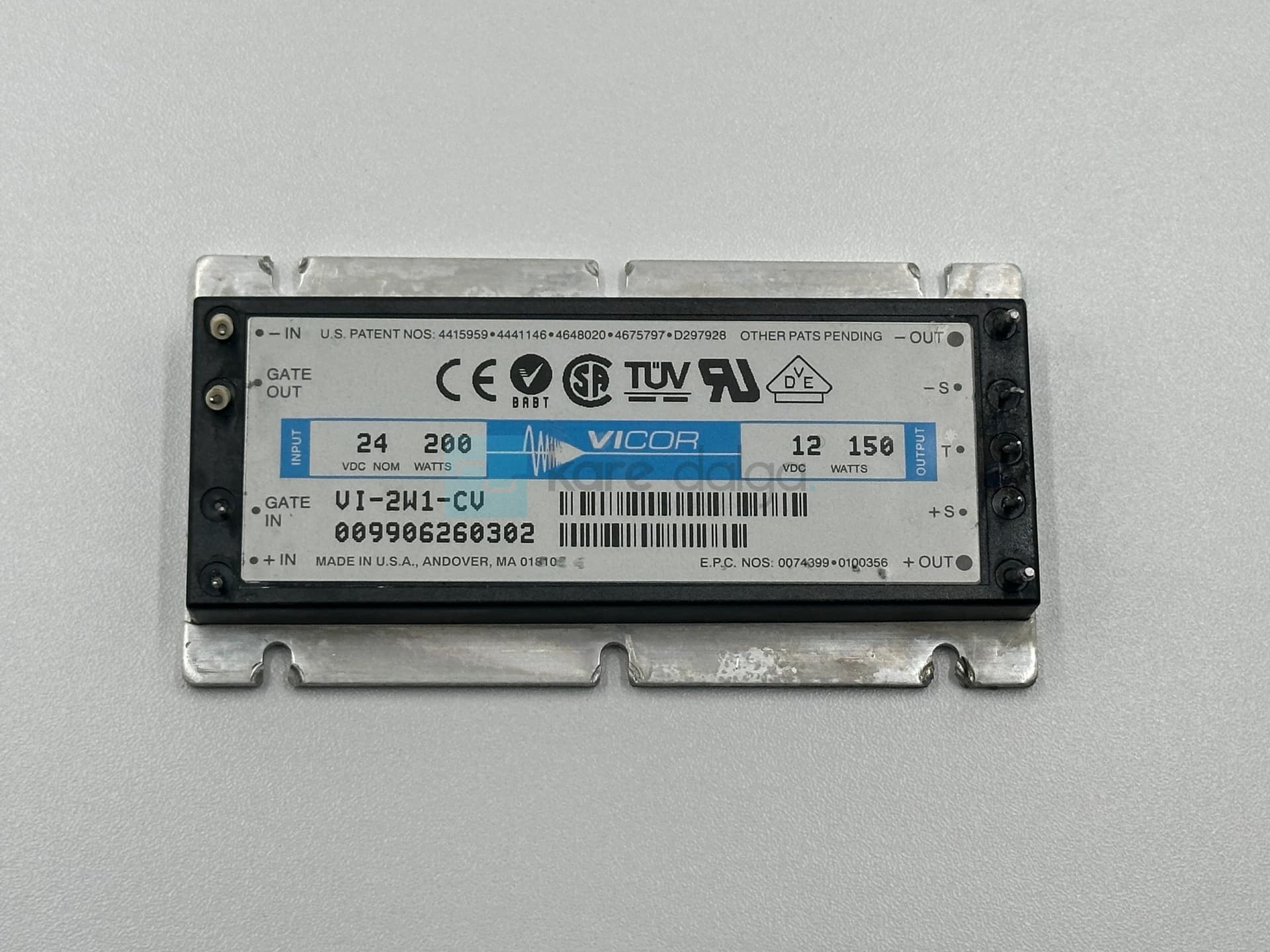 Vicor Vı-2w1-Cv Dc-Dc Converter - Görsel 1