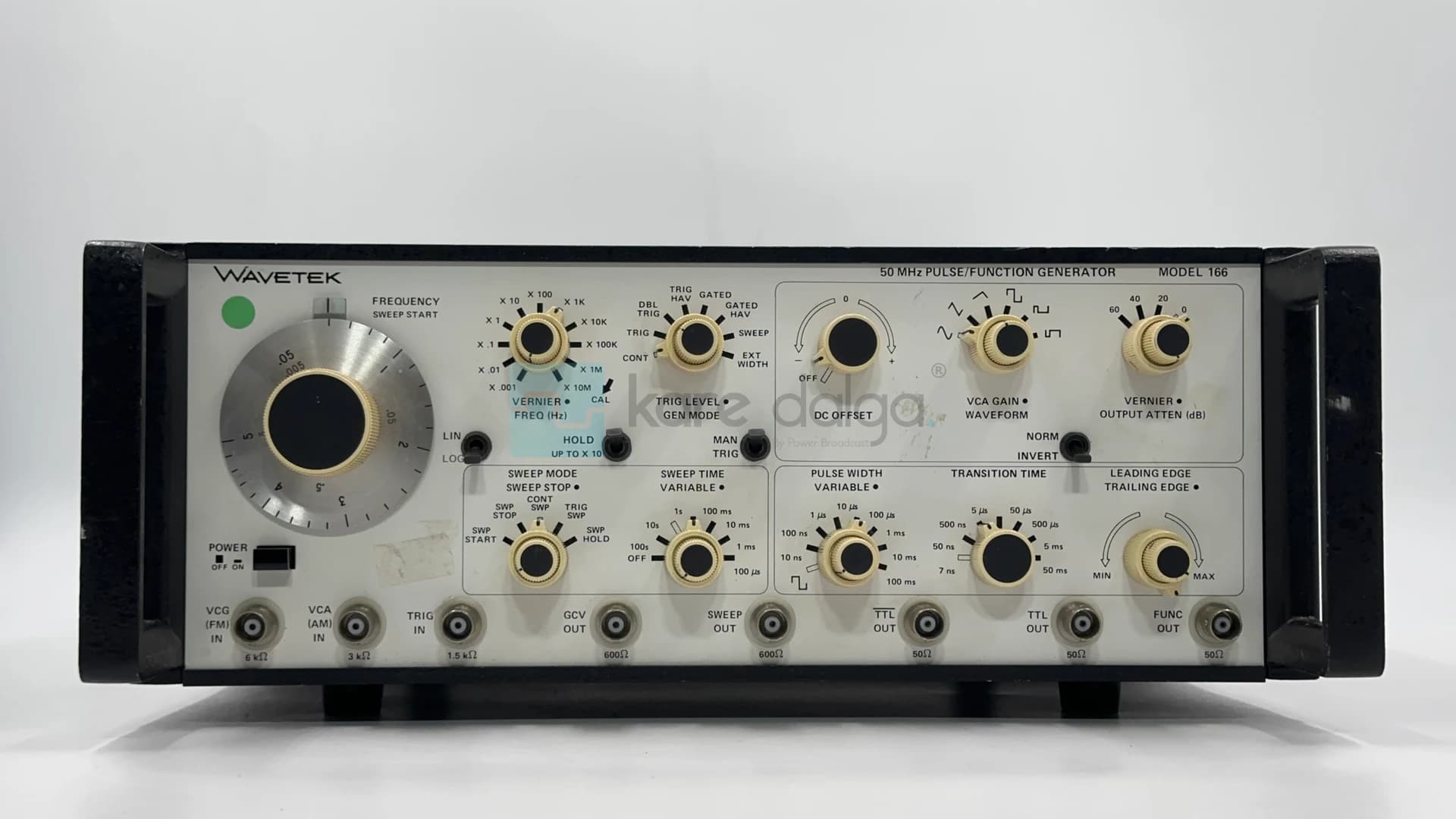 Wavetek Model 166 50 Mhz Fonksiyon Jeneratörü - Görsel 1