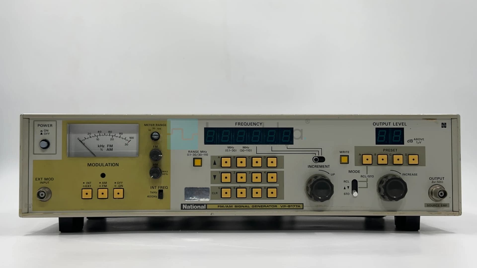 National Panasonic Vp-8177a 110 Mhz Sinyal Jeneratörü - Görsel 1