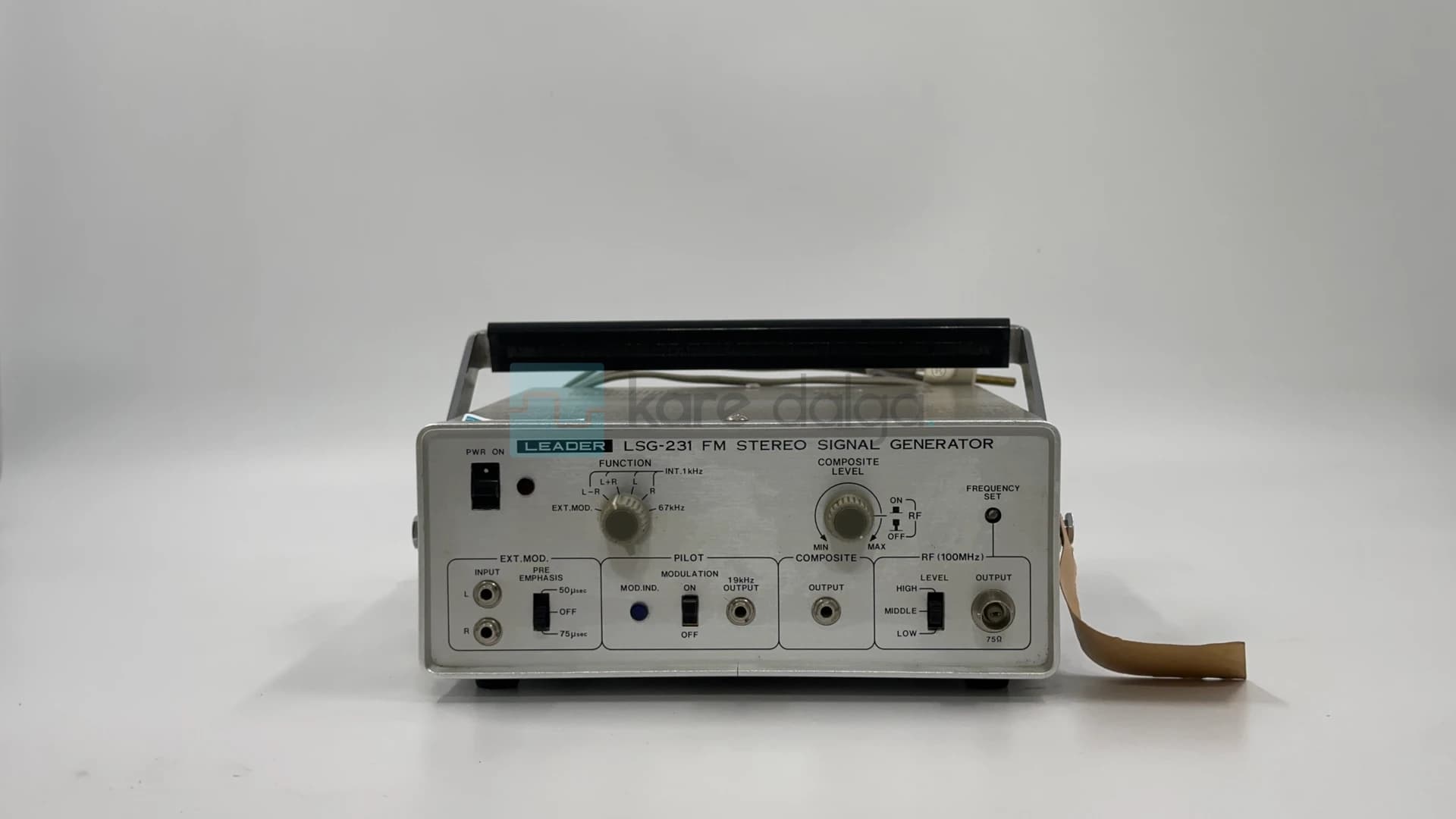 Leader Lsg 231 – 0.11 Ghz Sinyal Jeneratörü - Görsel 1
