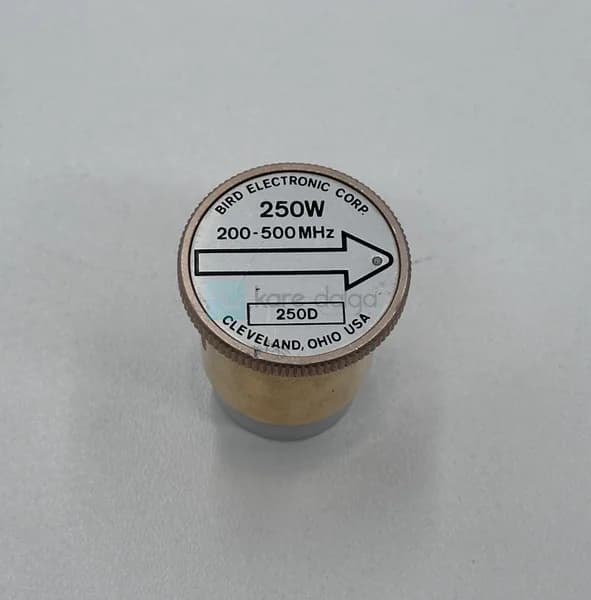 Bird 250d 200–500 Mhz 250 Watt Wattmetre Elementi